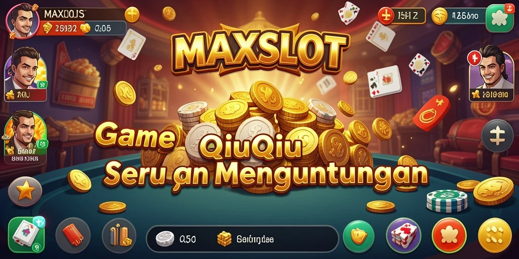 Tampilan gameplay menarik dari MAXSLOT dalam permainan QiuQiu.