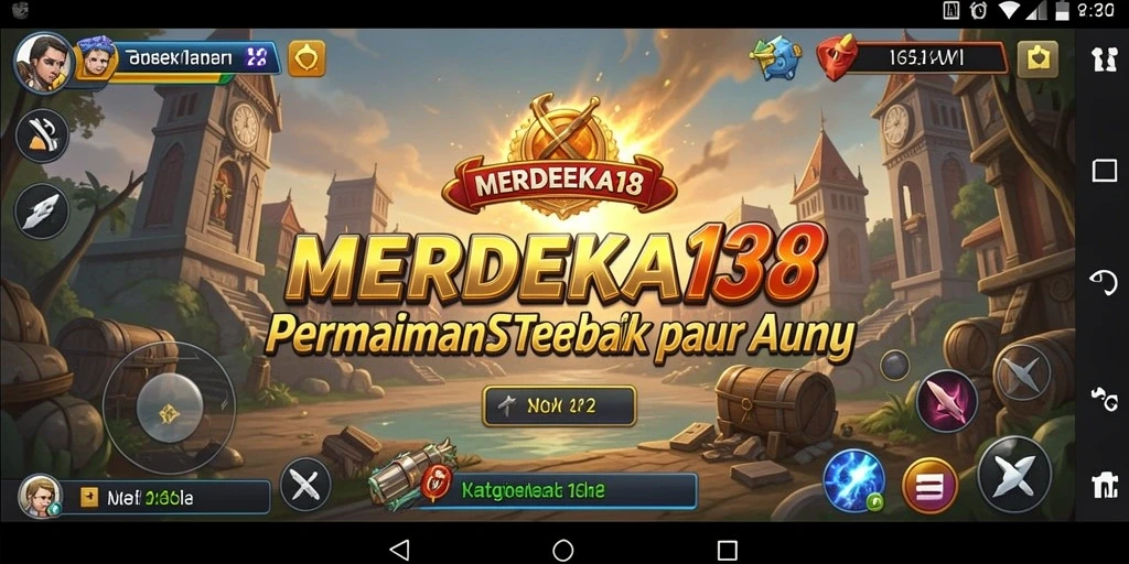 Tangkapan layar gameplay strategi MERDEKA138 yang mendebarkan.