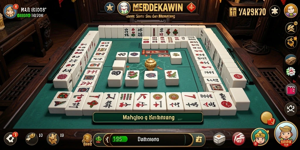 Tampilan gameplay <strong>MERDEKAWIN</strong> yang seru dan penuh warna, mengajak pemain untuk berstrategi.