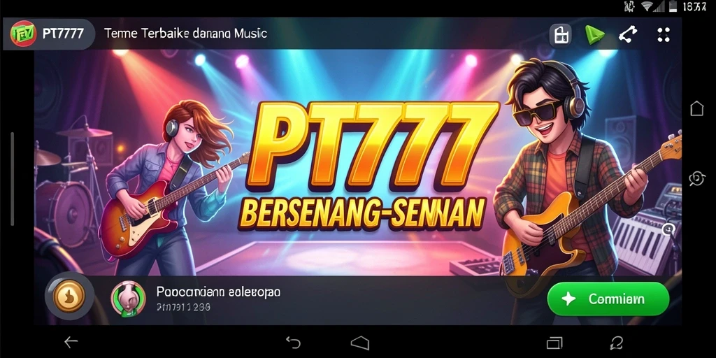 Gameplay interaktif yang seru dan penuh musik.