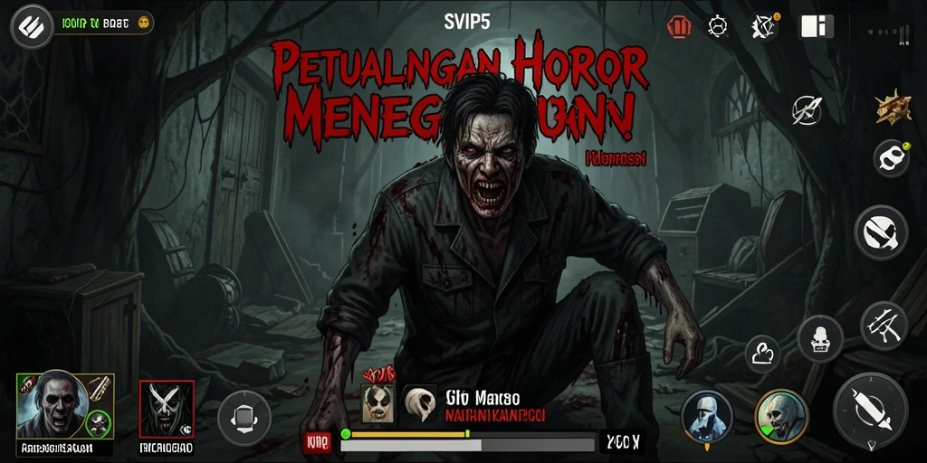 Pengalaman gameplay horor yang menegangkan dan mendebarkan.